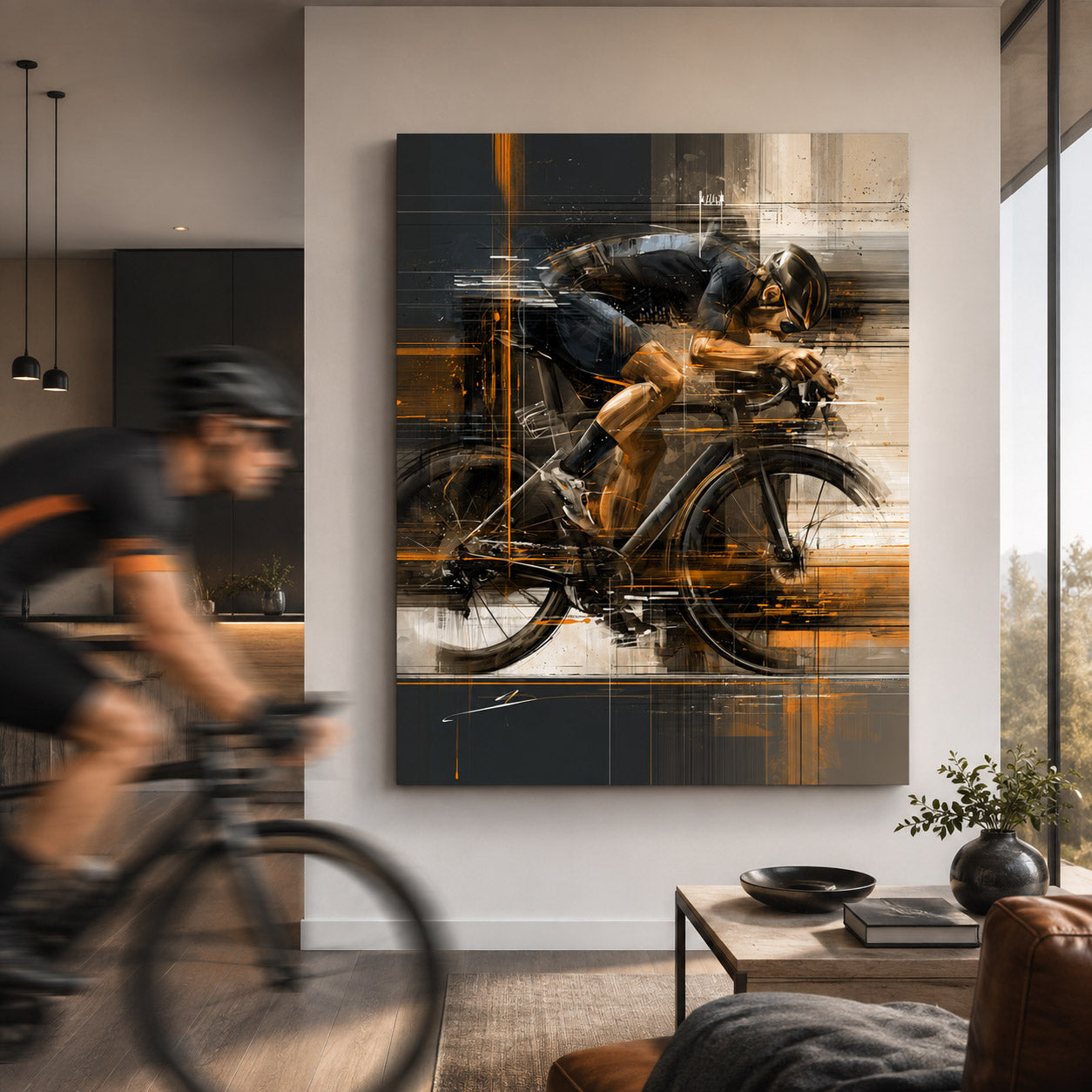 Rennrad Poster – Der Ausreißer