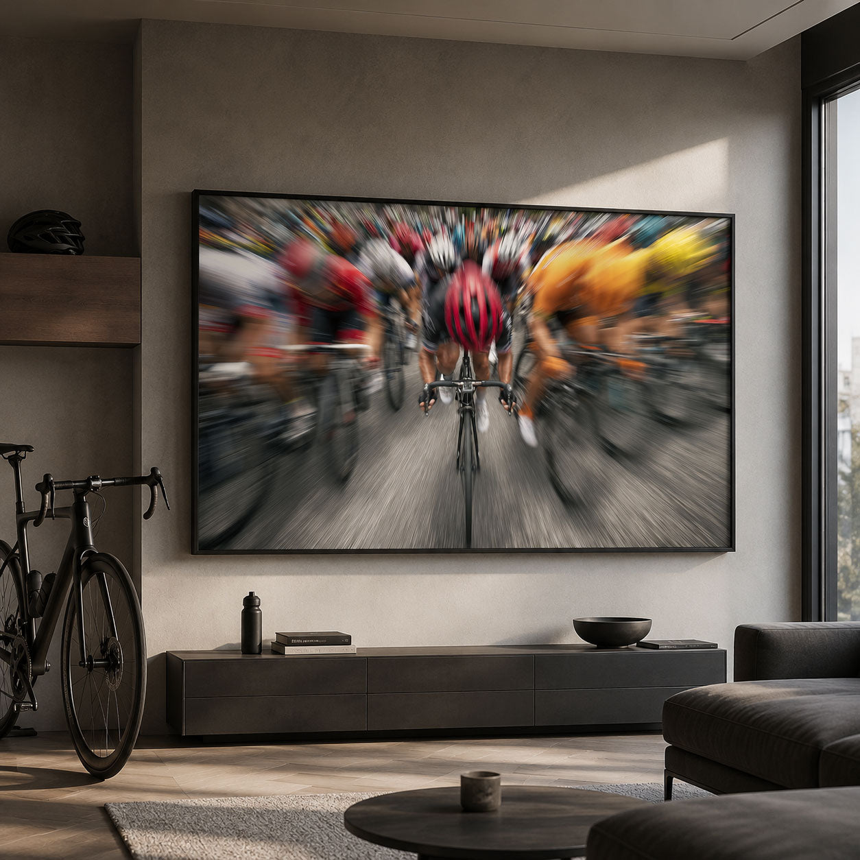 Full Speed Peloton – Rennradkunst voller Geschwindigkeit und Adrenalin