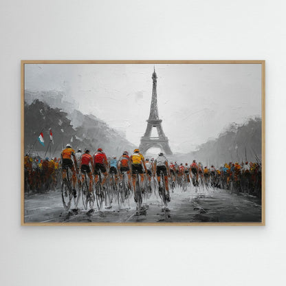 Paris Peloton Leinwandbild