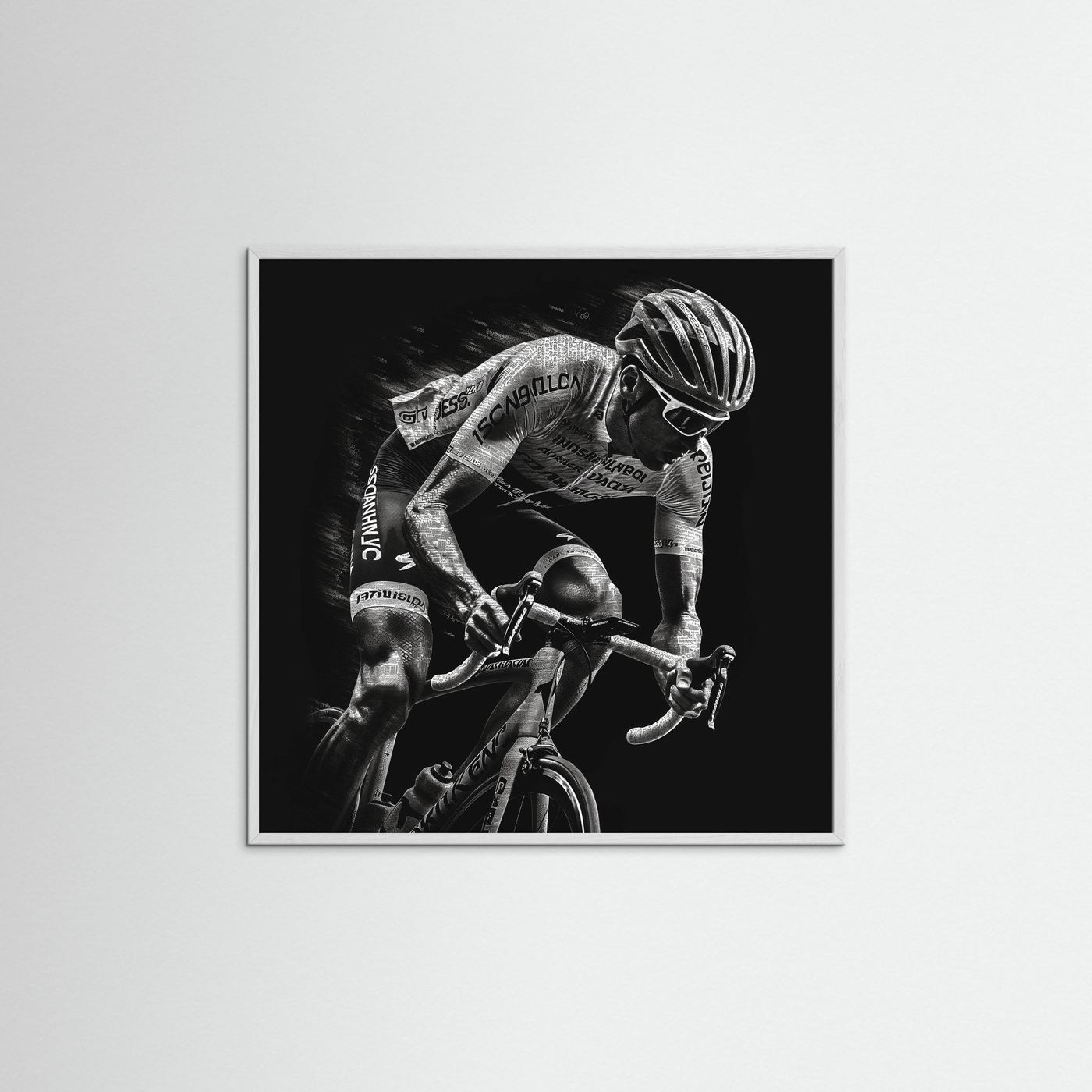 Schwarz auf Weiß – Die Essenz des Radsports