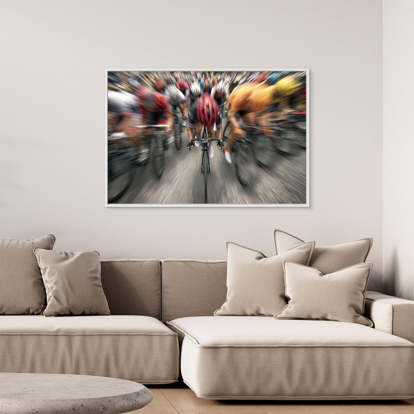 Full Speed Peloton – Rennradkunst voller Geschwindigkeit und Adrenalin