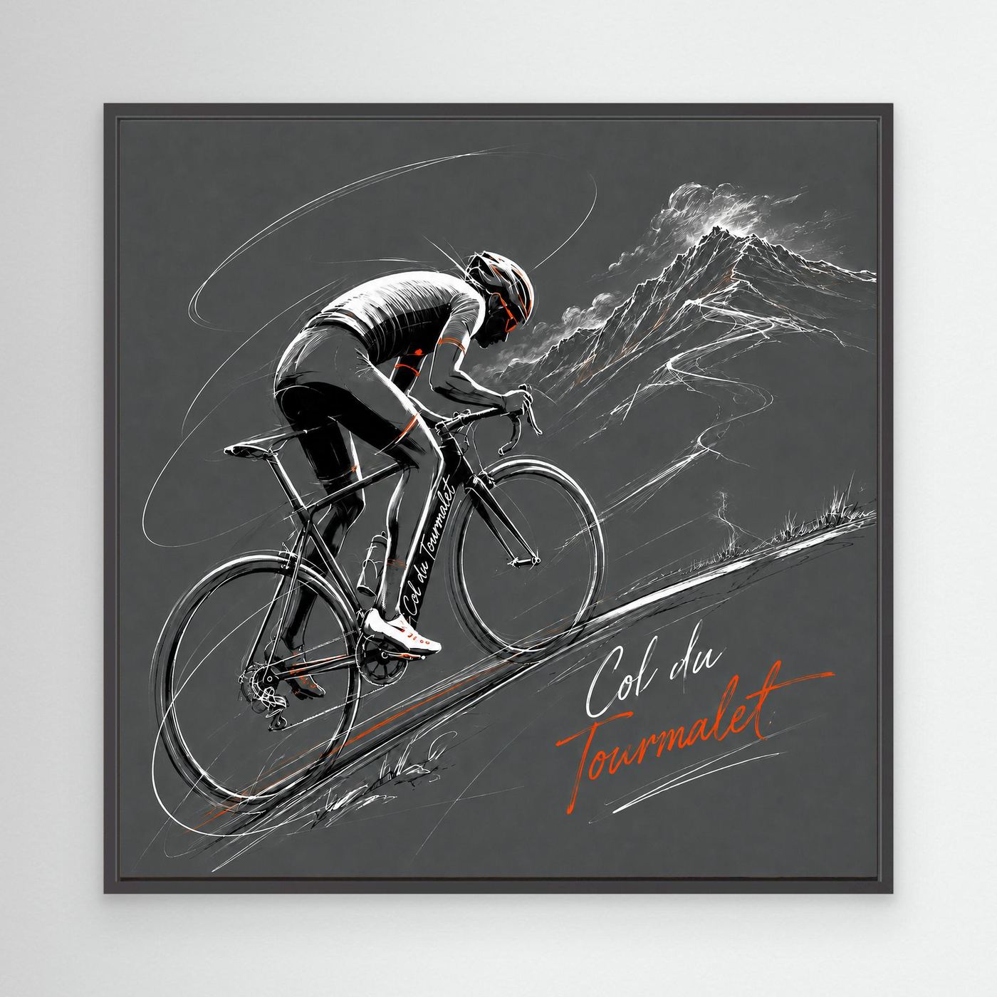 Col du Tourmalet Poster & Leinwand